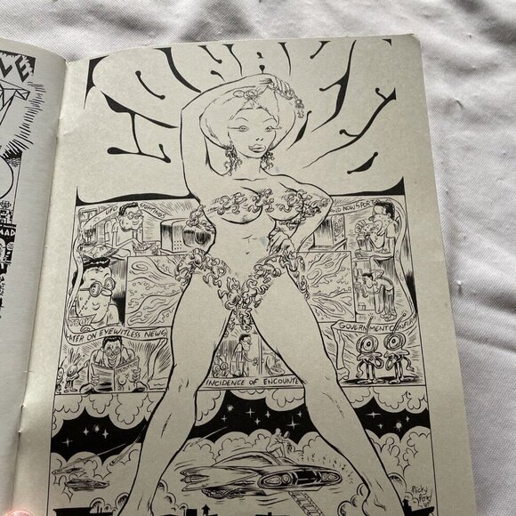 Go Naked #1 Last Gasp 1993 Adult Comic Zine Featuring Groening & More - Picture 15 of 16